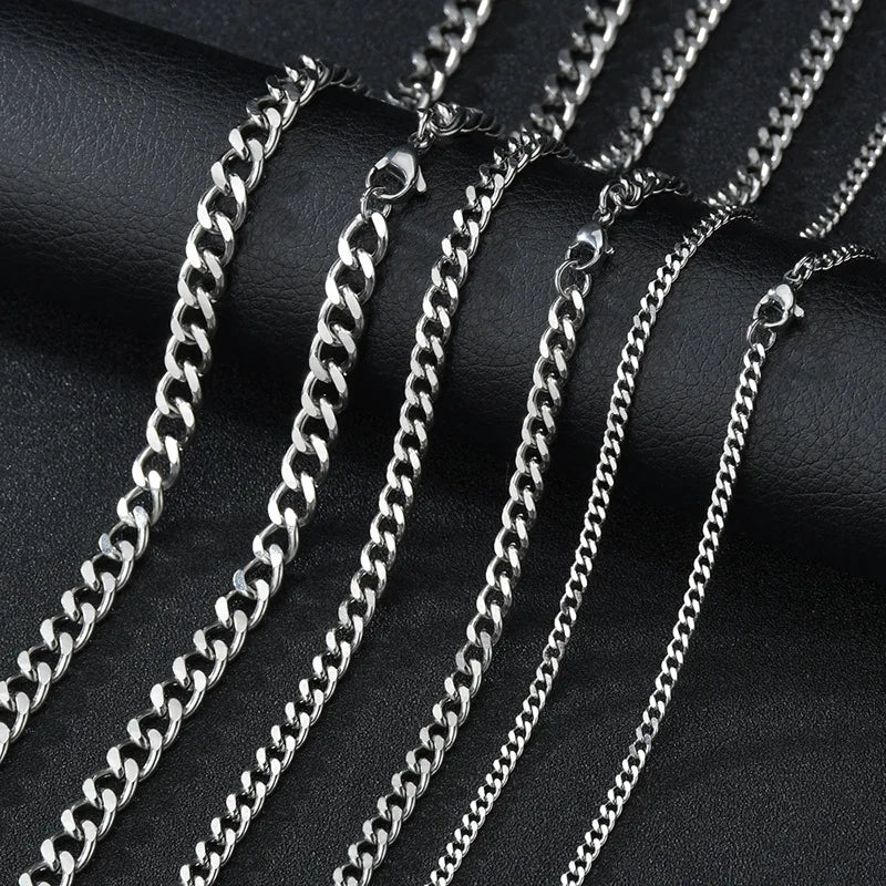 Stainless Steel Basic Chain men