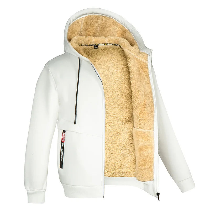 Trendy warm unisex Hoodie/Jacket