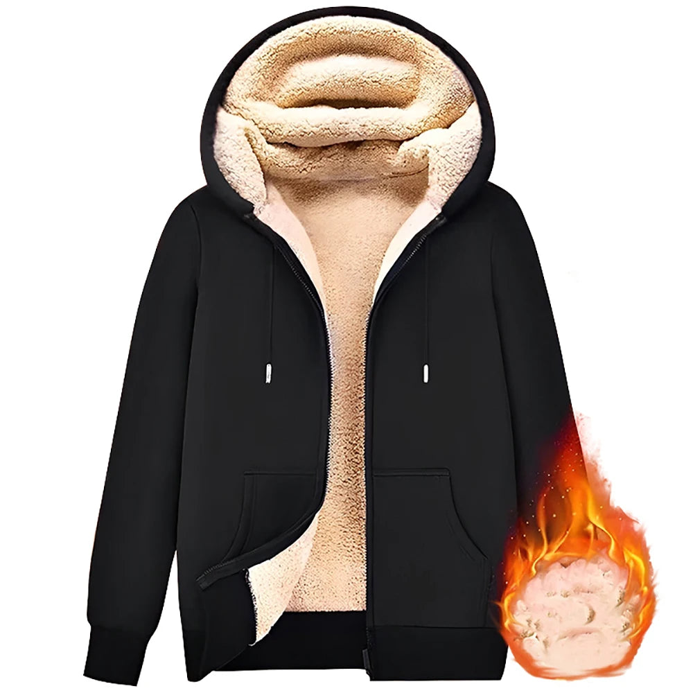 Trendy warm unisex Hoodie/Jacket