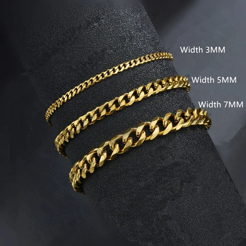 Trendy stainless steel bracelet