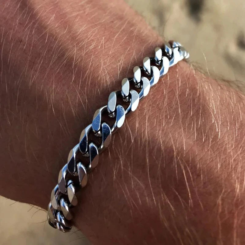 Trendy stainless steel bracelet