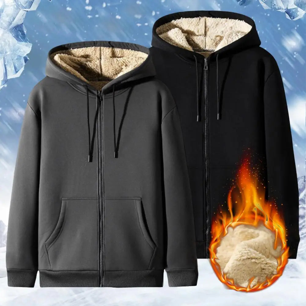 Trendy warm unisex Hoodie/Jacket