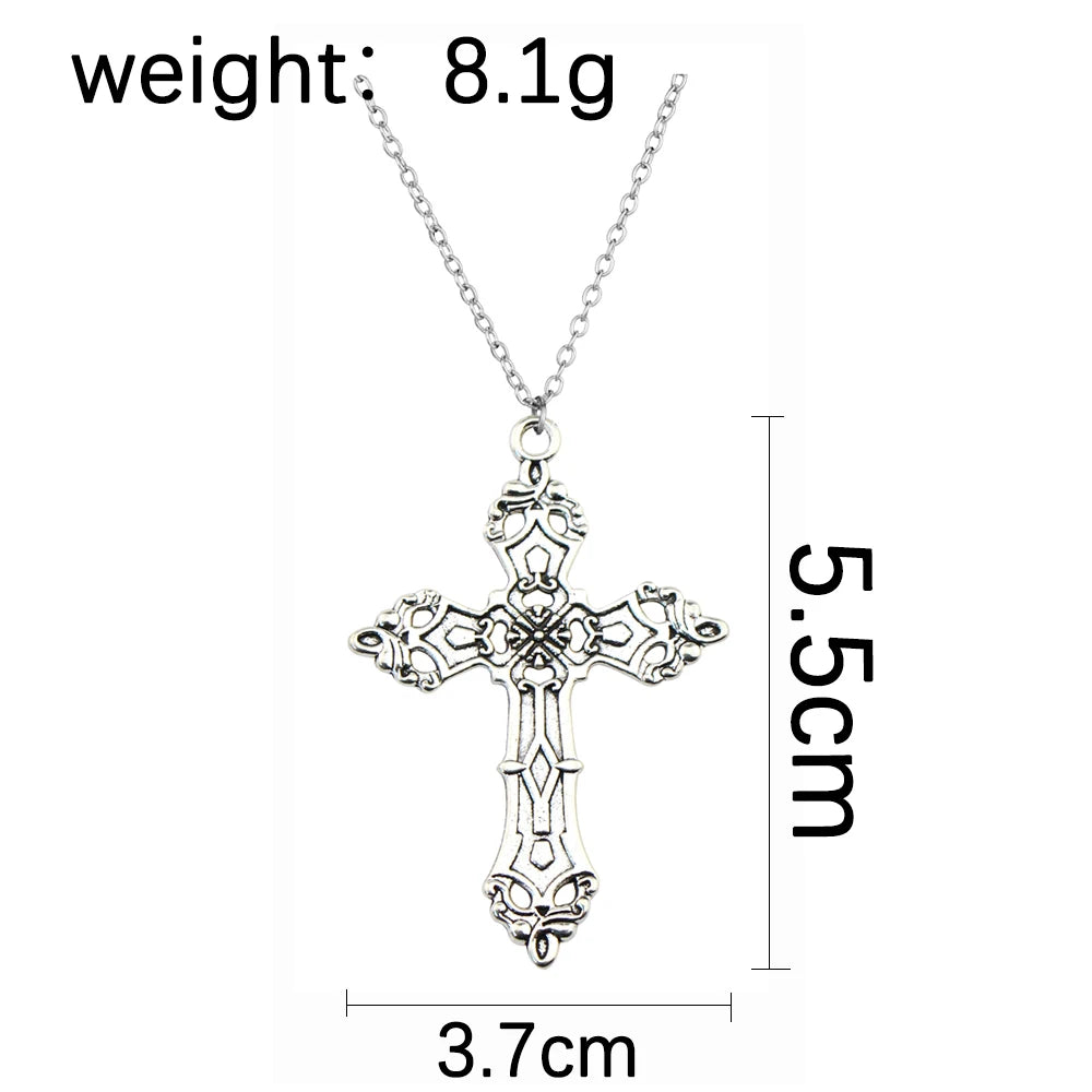 Vintage Crosses Necklace