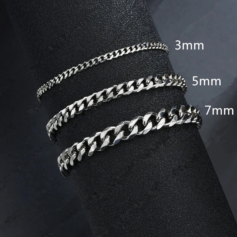 Trendy stainless steel bracelet