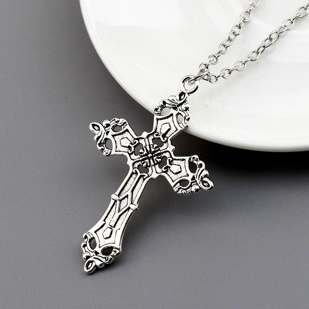 Vintage Crosses Necklace