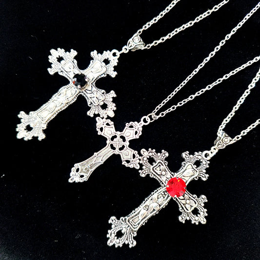 Vintage Crosses Necklace