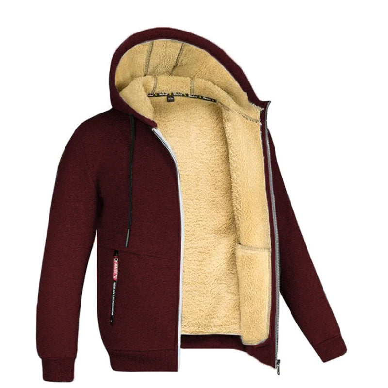 Trendy warm unisex Hoodie/Jacket